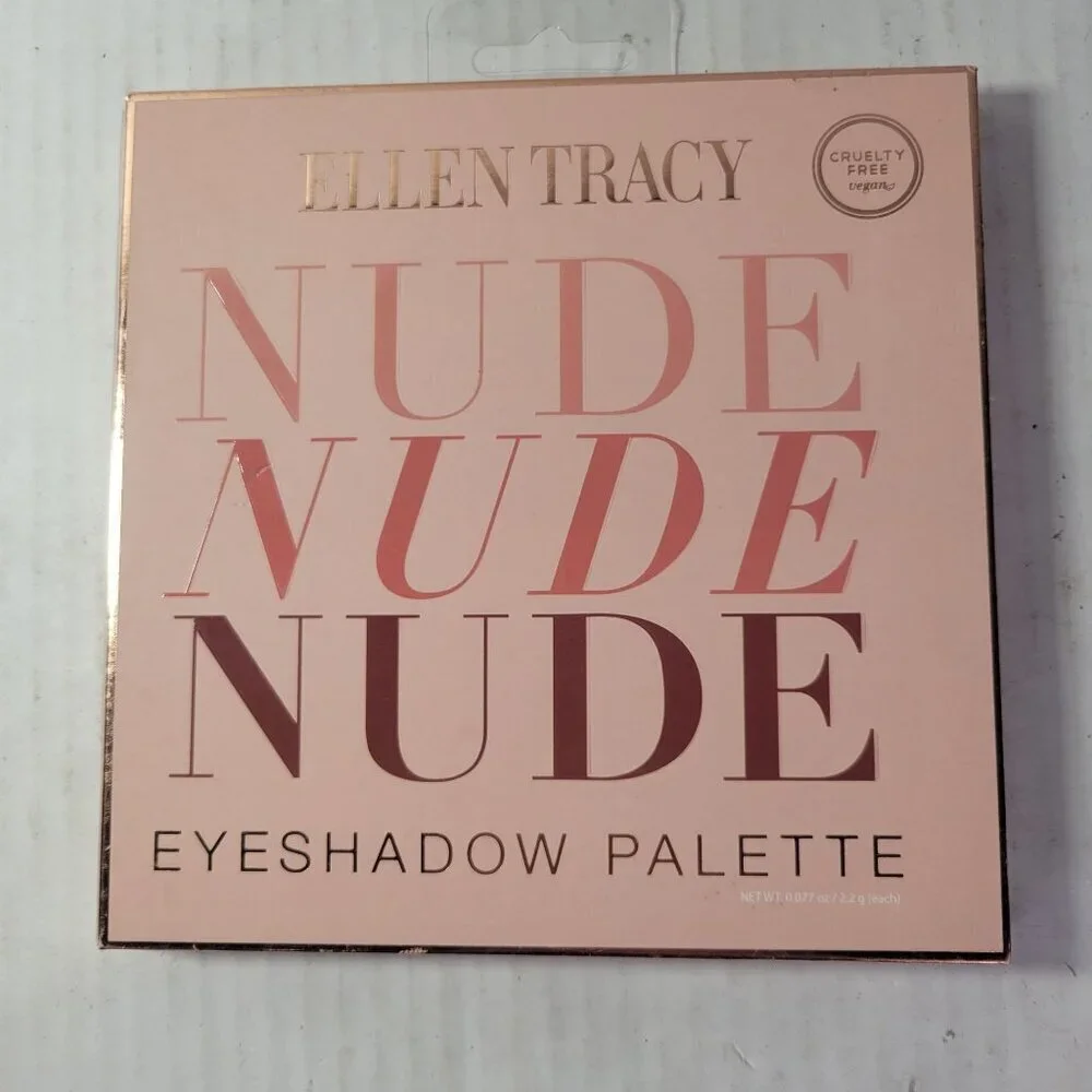 Ellen Tracy Nude Nude Nude 16 Pan Matte & Shimmer Eyeshadow Palette - Picture 1 of 4